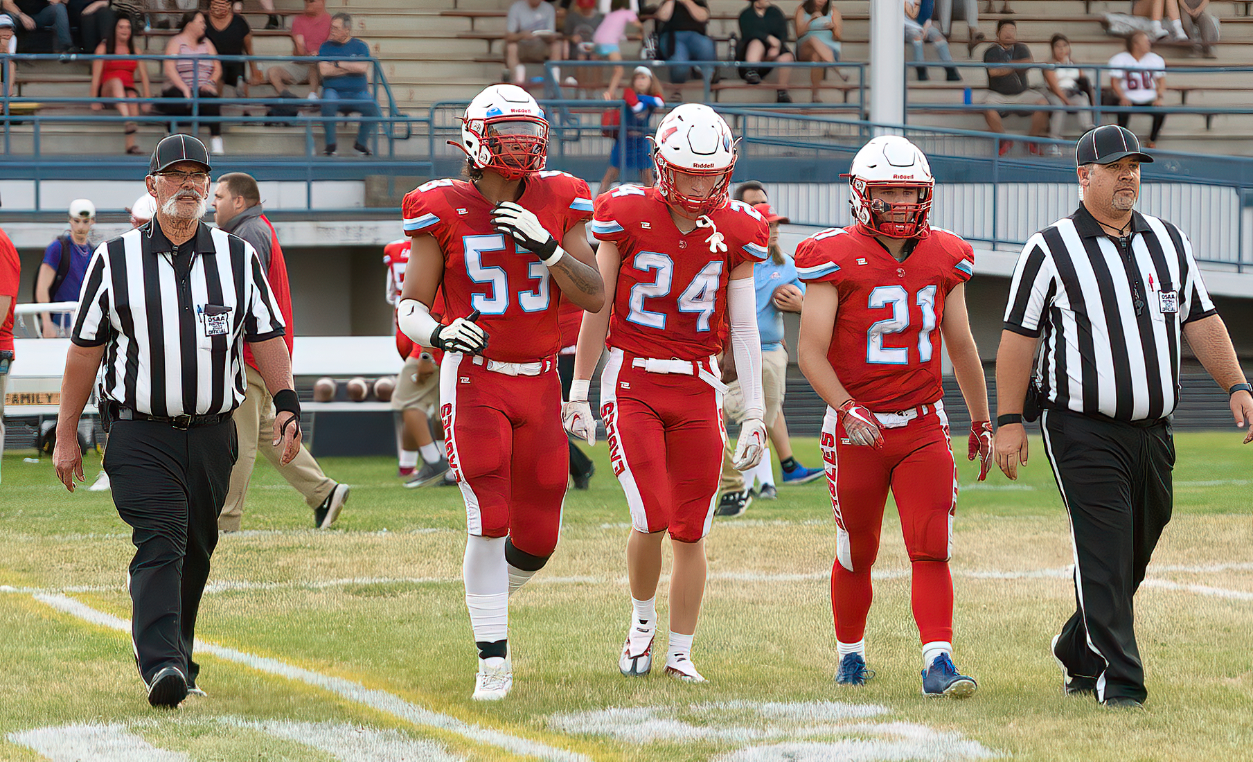 Southridge Centennial football Ken Waz 2